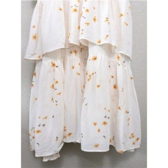 NWT Reformation Foxglove Tiered Ruffle Maxi Dress 2 Opium Floral Georgette - Picture 7 of 12